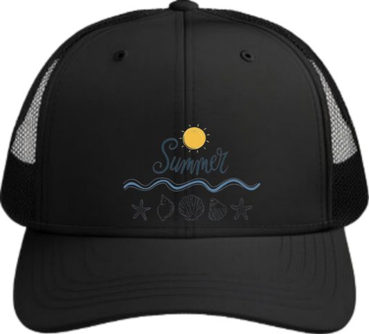 Summer Vibes Baseball cap Black 12