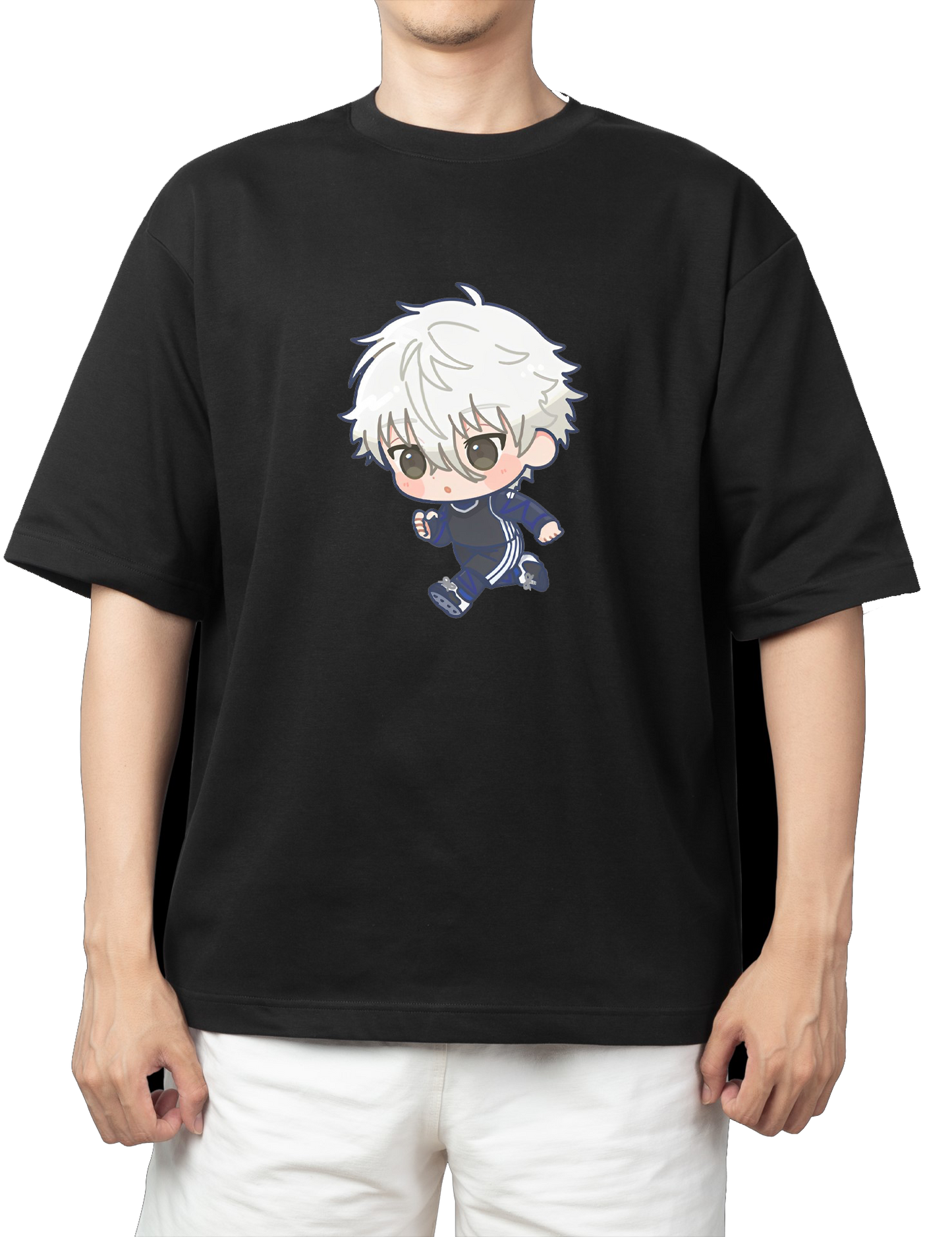 blue lock t- shirt One Size Black 12