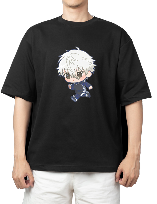 blue lock t- shirt One Size Black 12