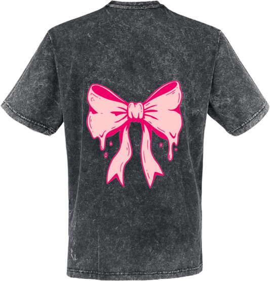 Coquette t- shirt One Size Washed Back 12