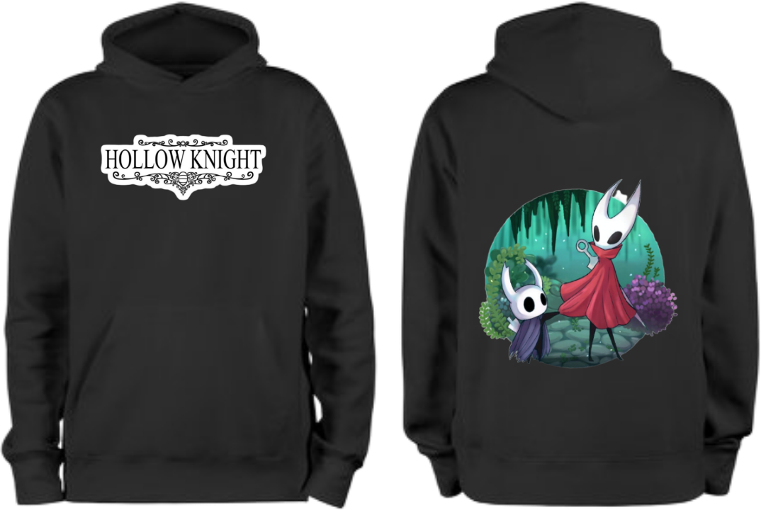 Hollow Knight One Size hoodie Black Back 12