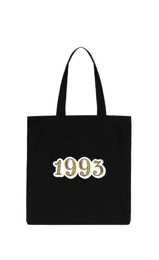 age tote bag Black 1993