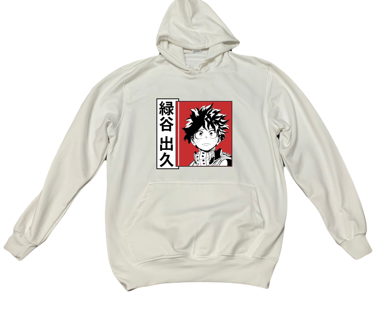 bnha  boku no hero academy One Size hoodie White 12