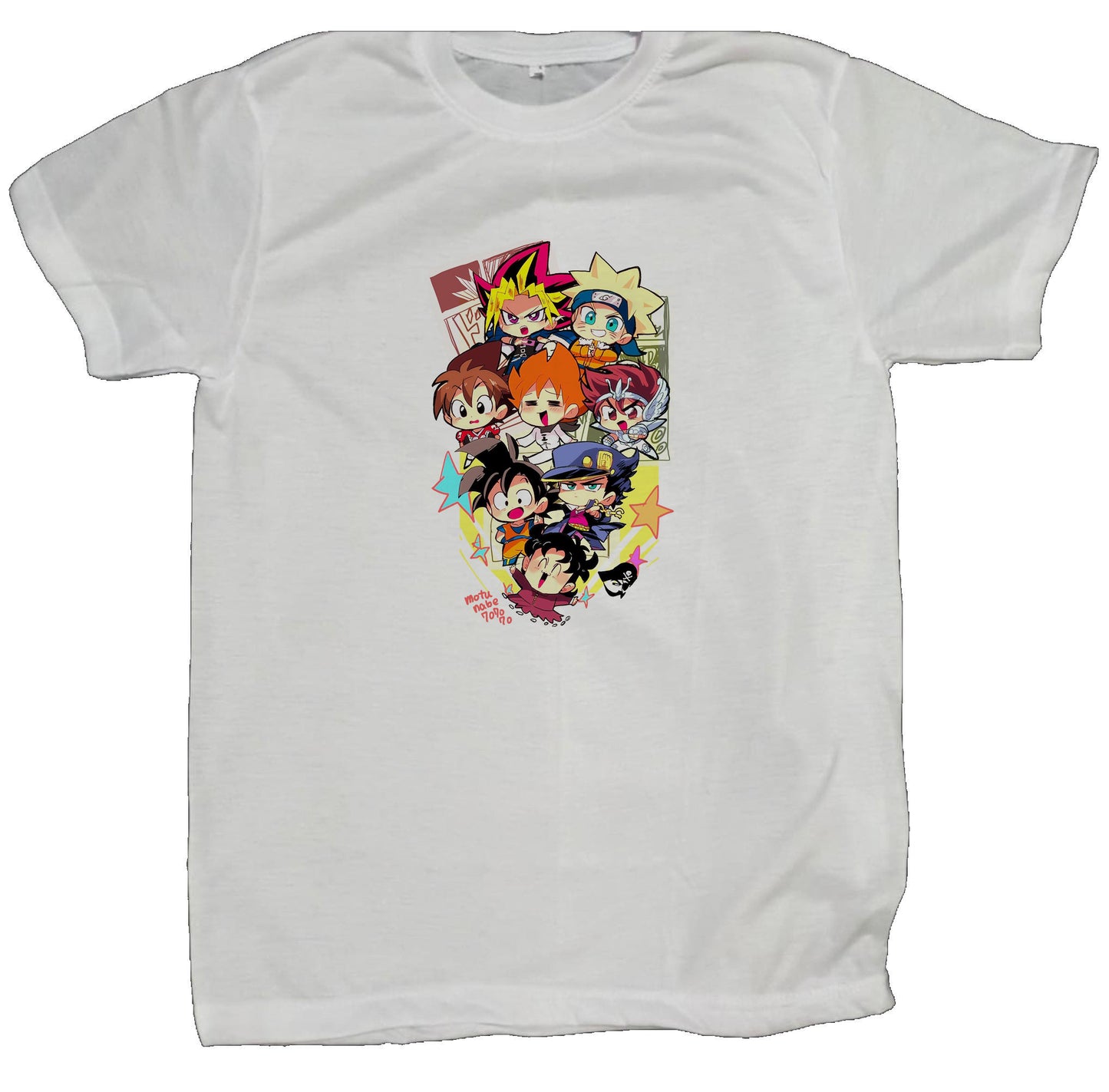 Neon Genesis Evangelion t- shirt fat White 7
