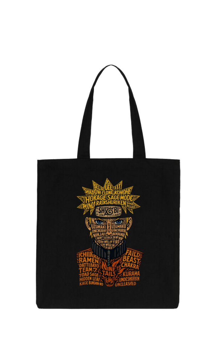 SHIKO tote bag Black 51
