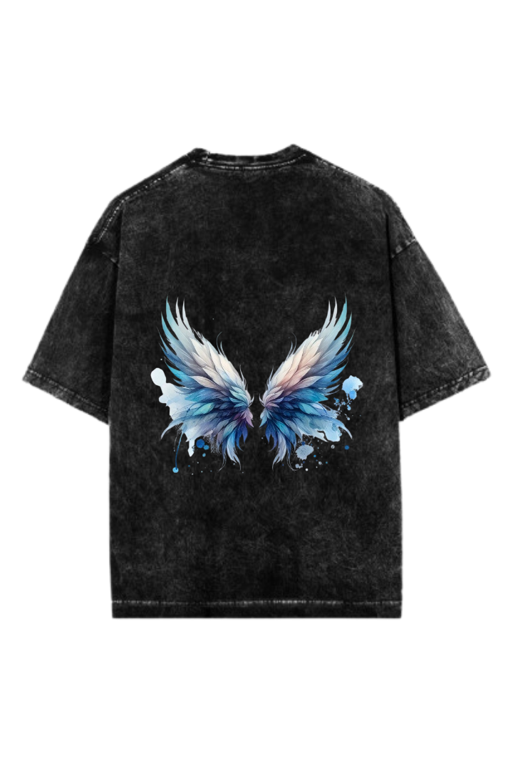 butterflies One Size t- shirt Washed Back 12