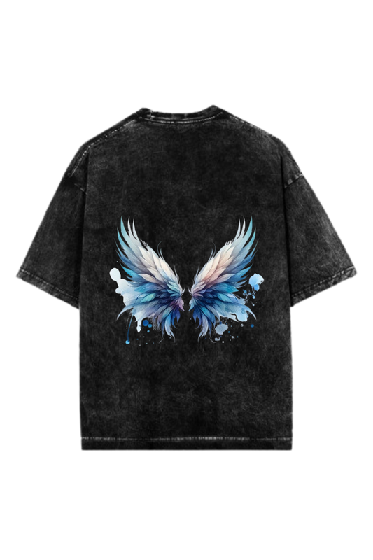 butterflies One Size t- shirt Washed Back 12