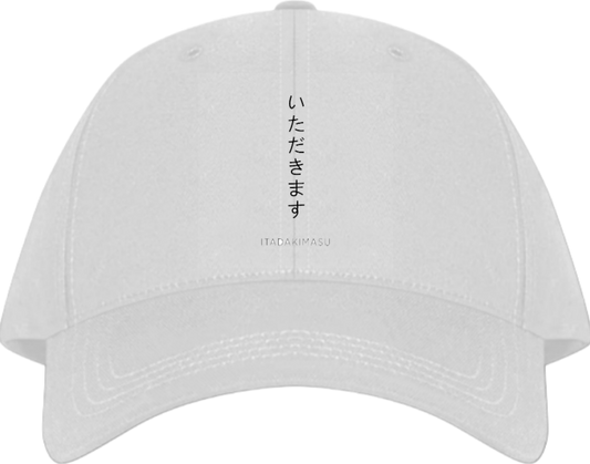ITADAKIMASU Baseball cap White 125