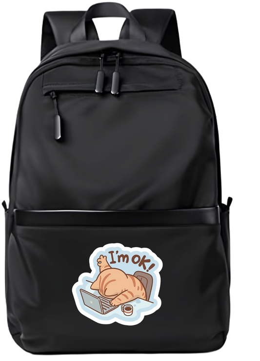 cat School Back bag bag 132