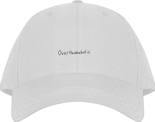 Overthinkaholic Baseball cap White 129