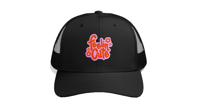 Baseball cap Black feelin' cute 181