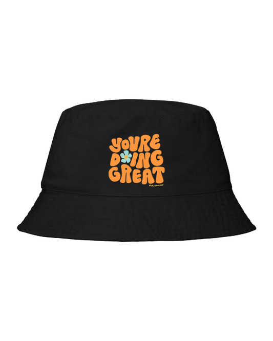 Bucket hat Fishman hat cap YOU'RE DOING GREAT 136