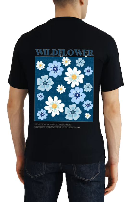 WILDFLOWER t- shirt One Size Black back 136