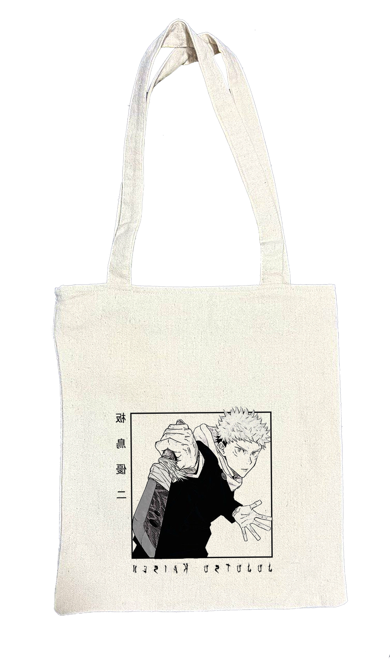 jujutsu kaisen GOJO  tote bag biege 13
