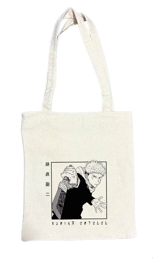 jujutsu kaisen GOJO  tote bag biege 13