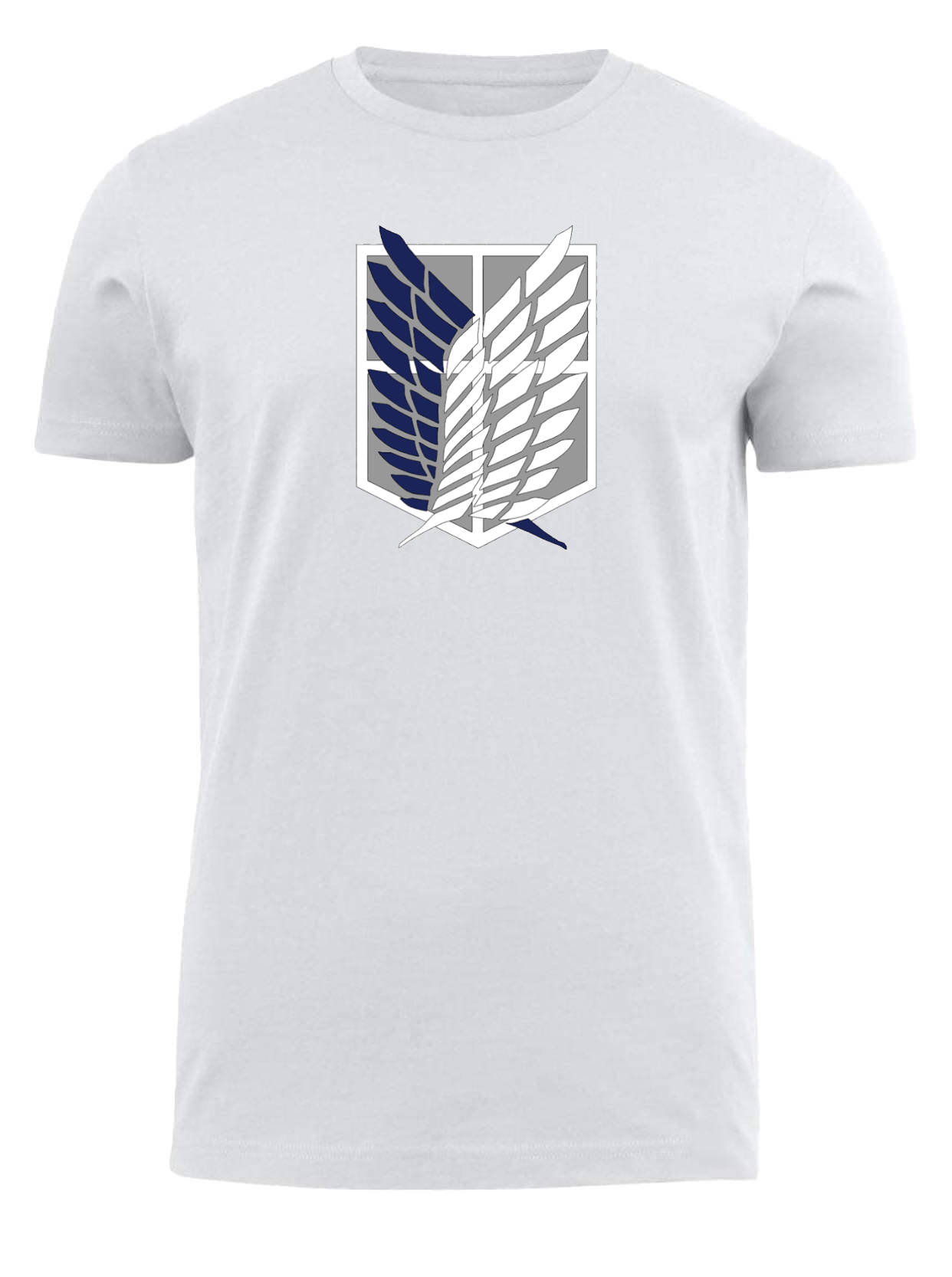 Anime Attack on titan shingeki no kyojin eren levi mikasa  Aot white fit t- shirt 13