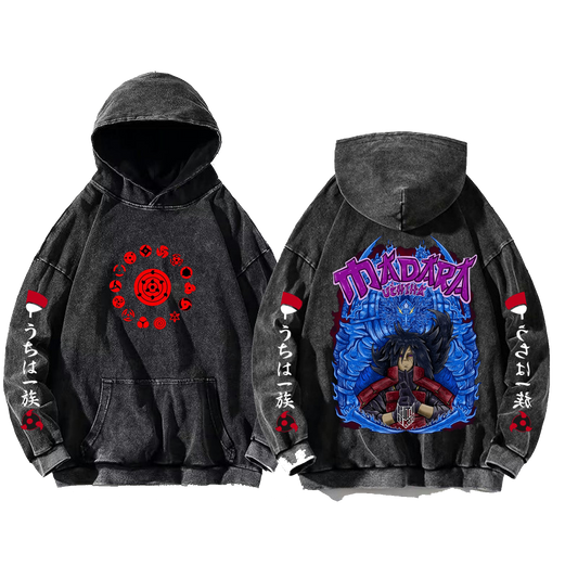 Naruto Shippuden One Size hoodie Washed Back 13