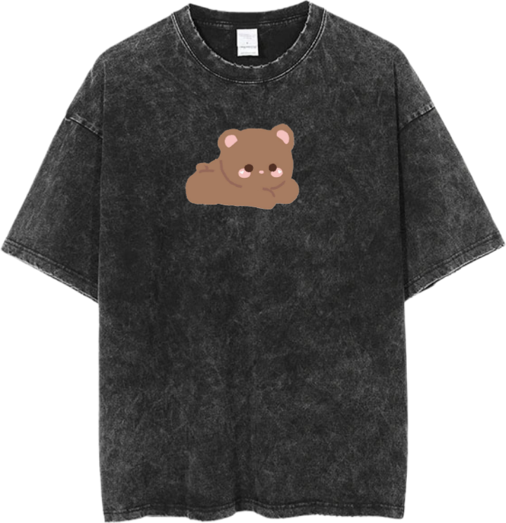 bear t- shirt Washed 13