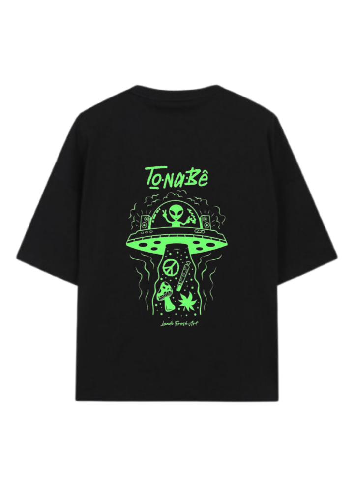 aliens One Size t- shirt Black Back 10