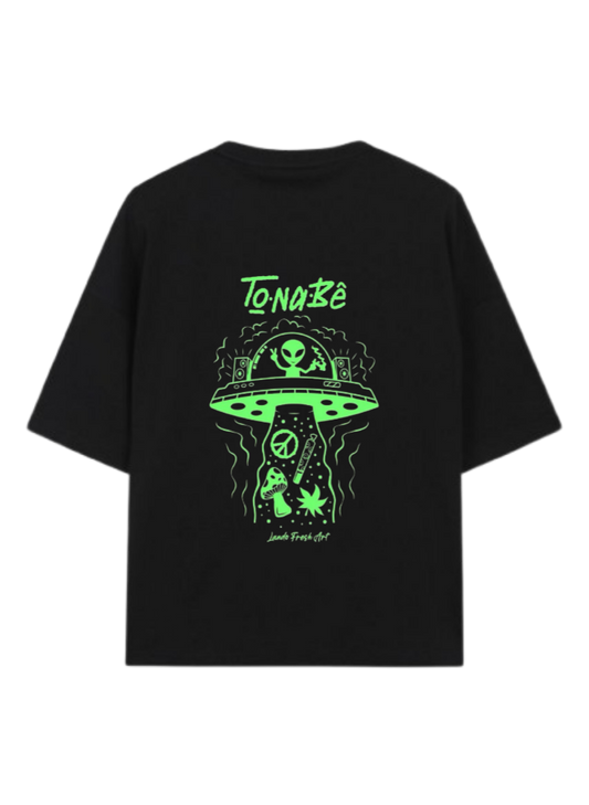 aliens One Size t- shirt Black Back 10