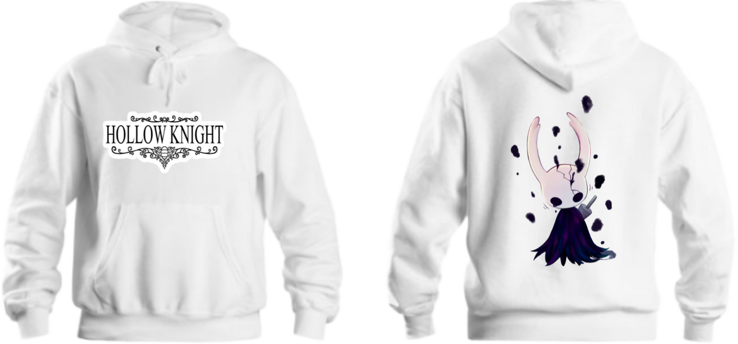 Hollow Knight One Size hoodie White Back 13