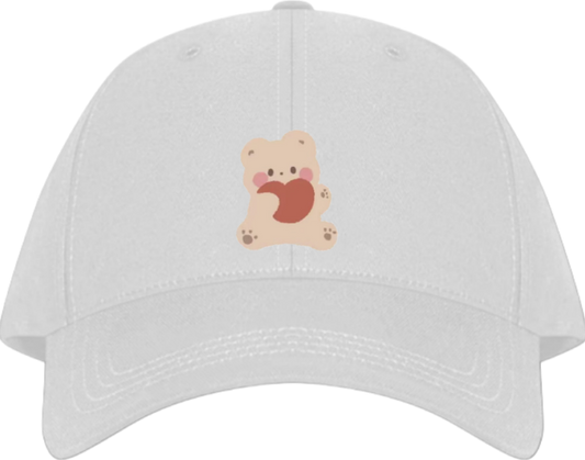 bear Baseball cap White  13