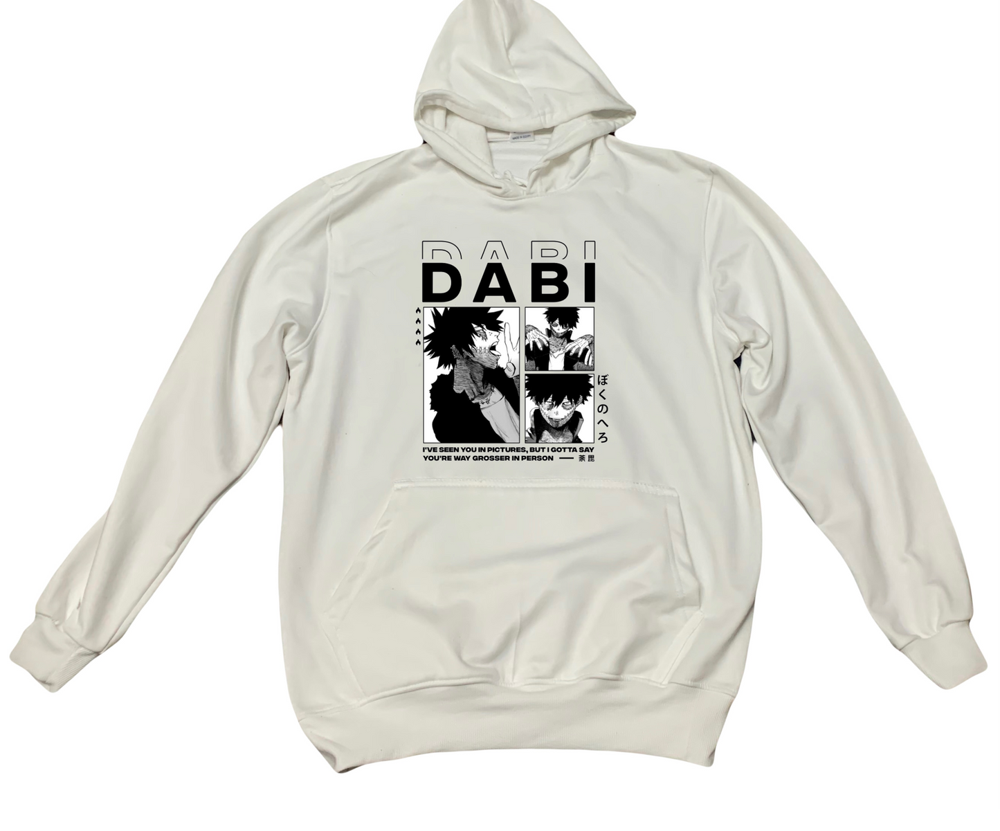 bnha  boku no hero academy One Size hoodie White 13