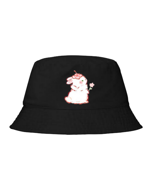 bunny Bucket hat Fishman hat cap Black 13