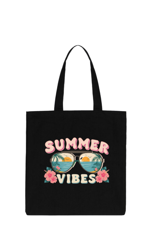Summer Vibes tote bag Black 13
