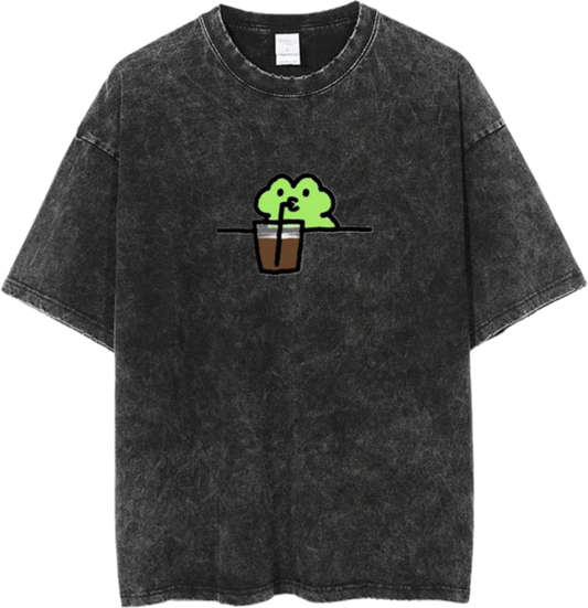 Frog One Size t- shirt Washed 13