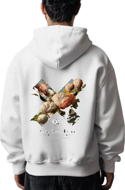 Acta Non Borga Over Size hoodie White Back 60