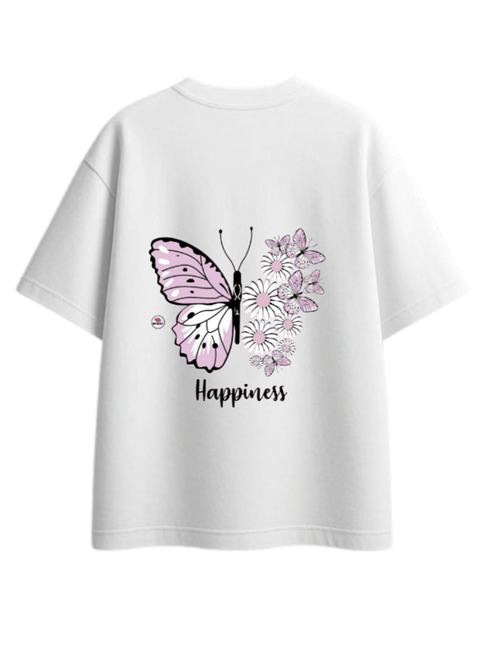 butterflies t- shirt White Back 13