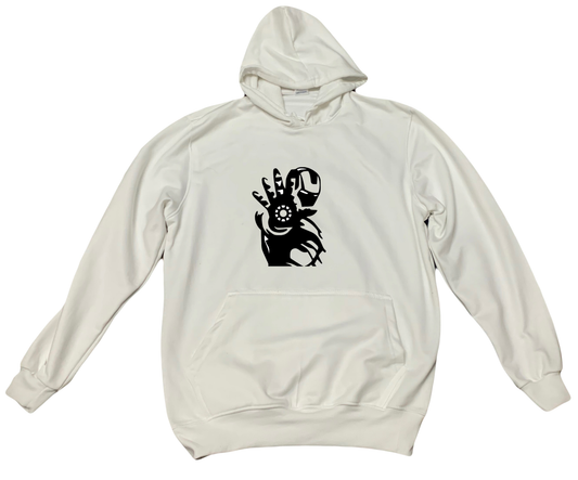 Marvel One Size hoodie White 13