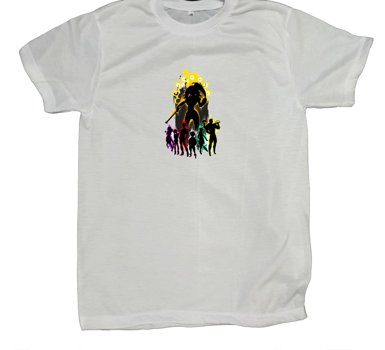 Anime Nanatsu no taizai seven deadly sins One Size t- shirt White 13