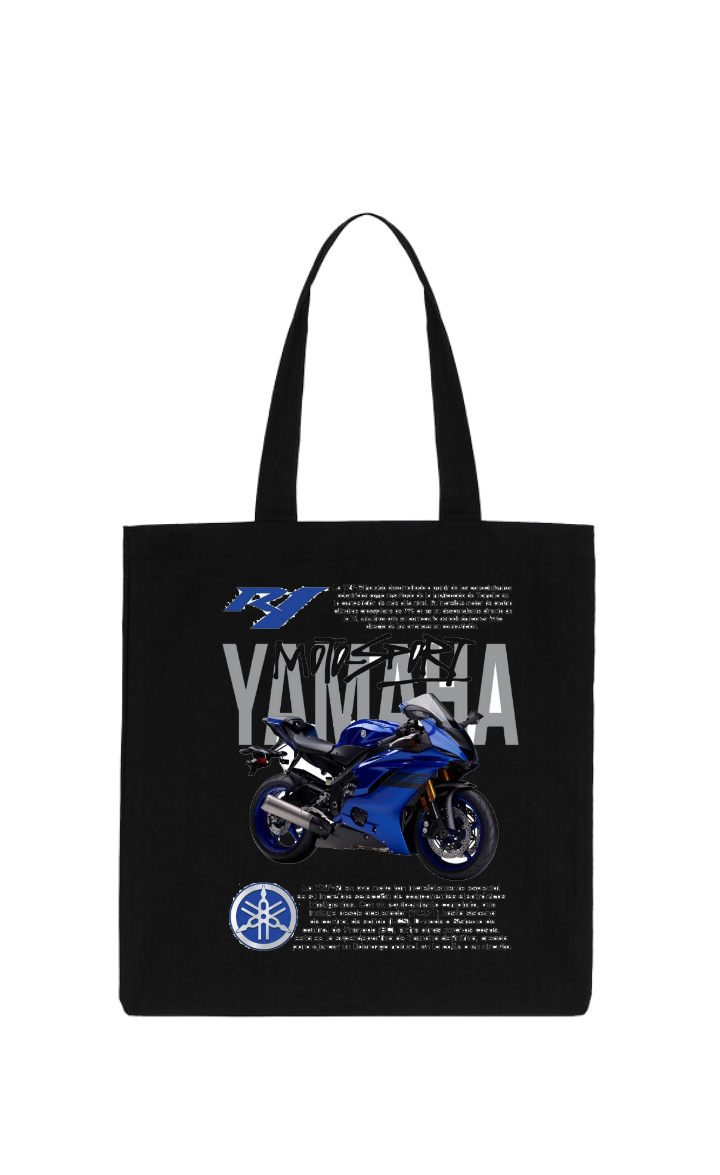 MOTOR CYCLE tote bag Black 13