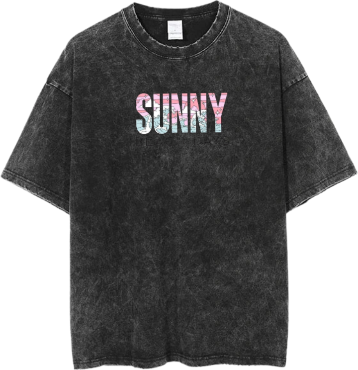 Summer Vibes One Size t- shirt Washed 13