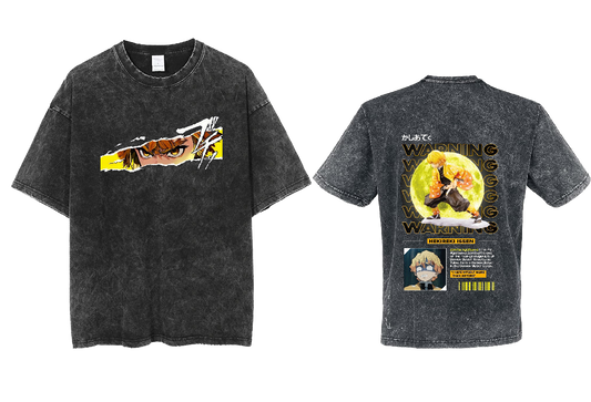 Anime Demon slayer nezuko tanjiro  One Size t- shirt Washed 13