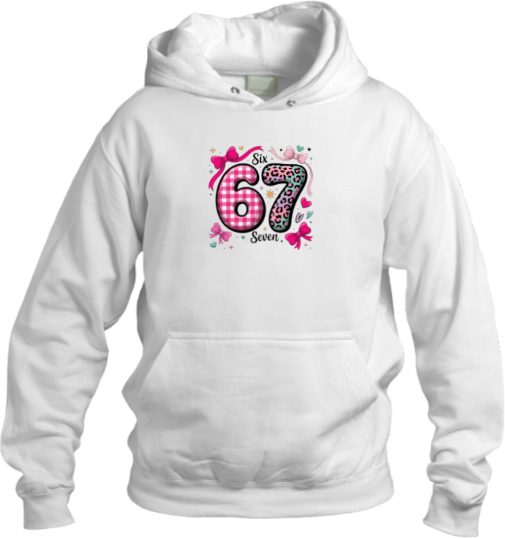 designs 67 Oversize Hoodie White 13