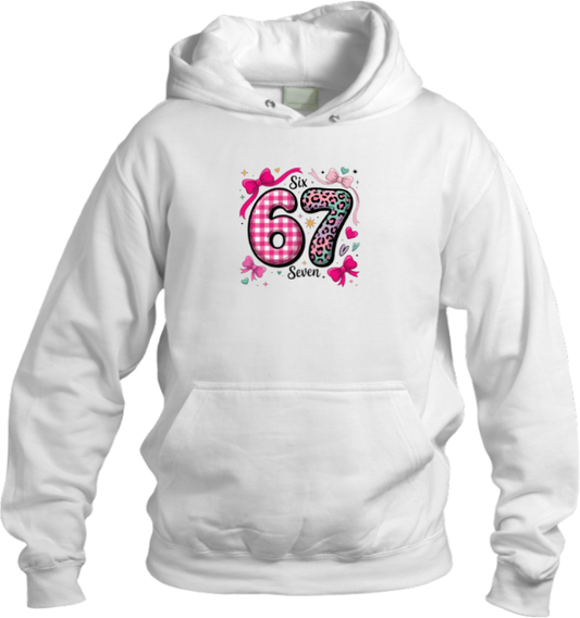 designs 67 Oversize Hoodie White 13