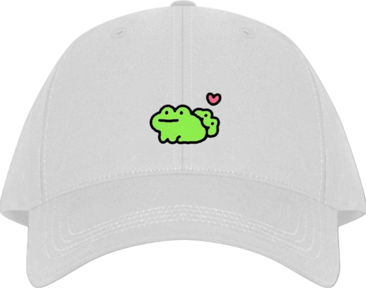 Frog Baseball cap White 13