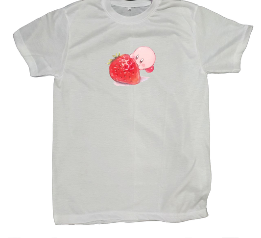 Cute Anime Kirby T-Shirt – Kawaii Graphic Tee, Soft Casual fit Sleeve Shirt for Women, Men, Teens, and Gaming Fans 13