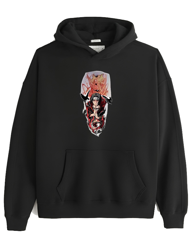 Naruto Shippuden One Size hoodie Black 13