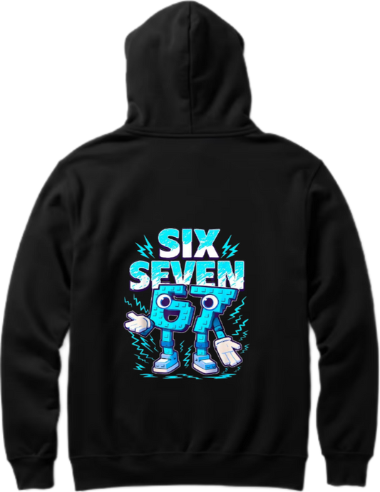 designs 67 Oversize Hoodie Black Back 13