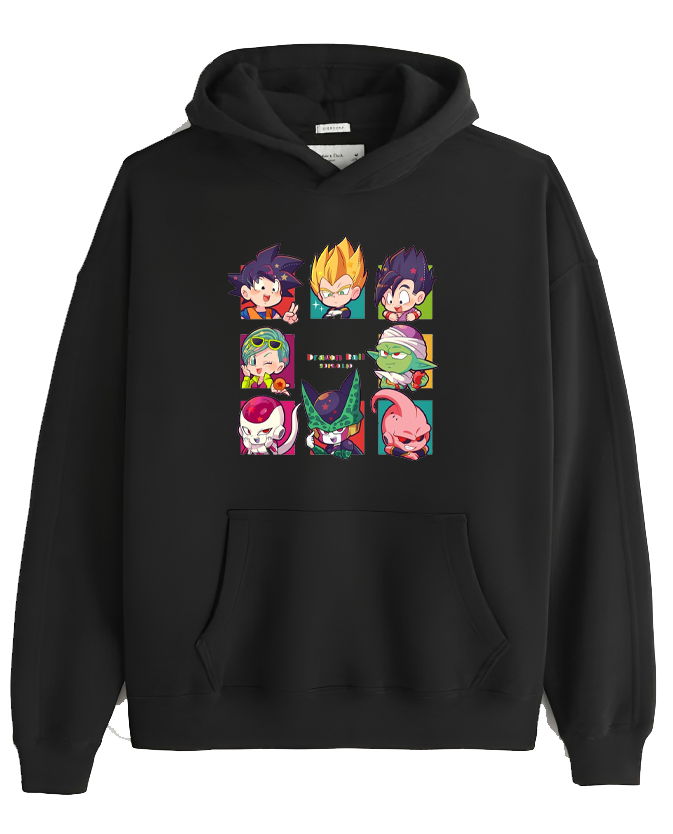 Dragon Ball One Size hoodie Black 13