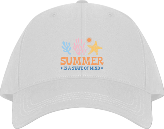 Summer Vibes Baseball cap White 13
