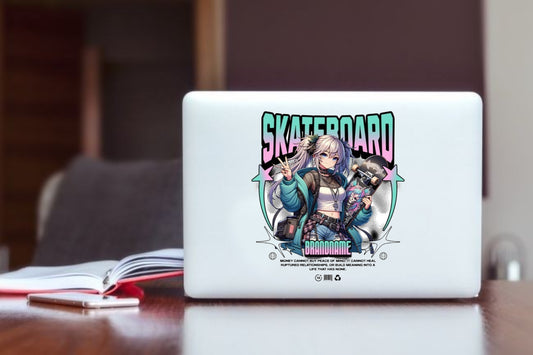 RANDOM ANIME GIRL Laptop Sticker 13