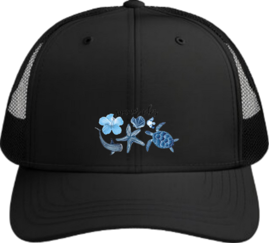 Summer Vibes Baseball cap Black 13