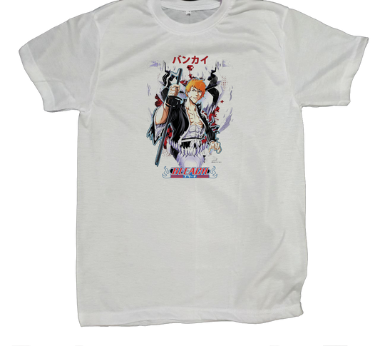 Bleach t- shirt fat White 13
