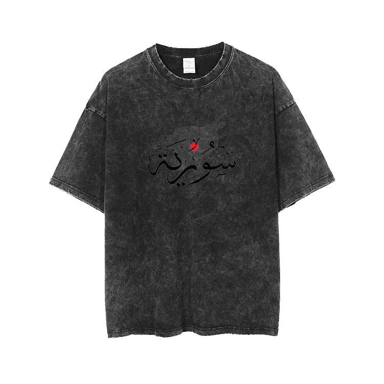 Syria t- shirt One Size Washed 13