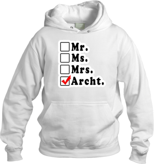 names One Size hoodie White Archt 13
